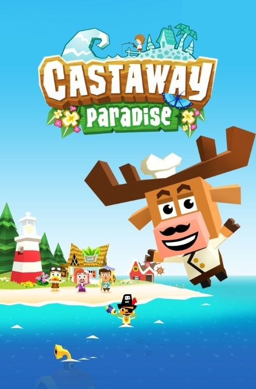 Portada oficial de Castaway Paradise  PS4
