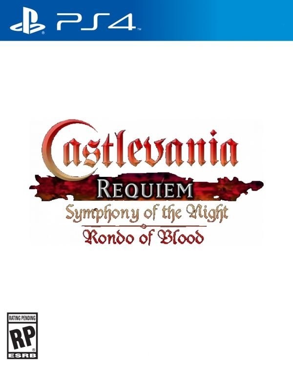 Portada oficial de Castlevania Requiem  PS4