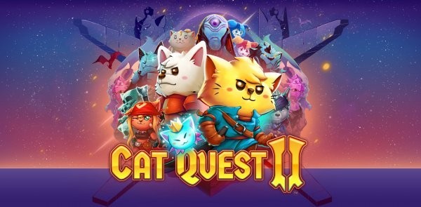 Portada oficial de Cat Quest II  PS4