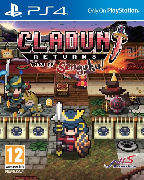 Portada oficial de Cladun Returns: This Is Sengoku!  PS4