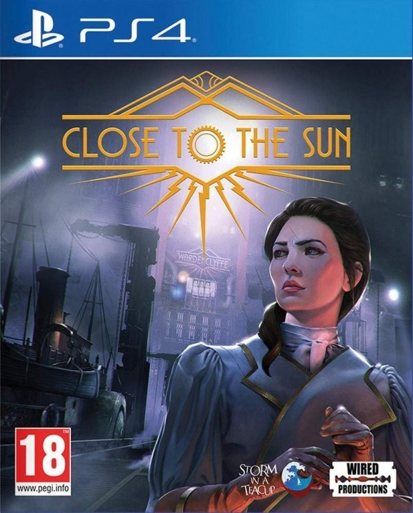 Portada oficial de Close to the Sun  PS4