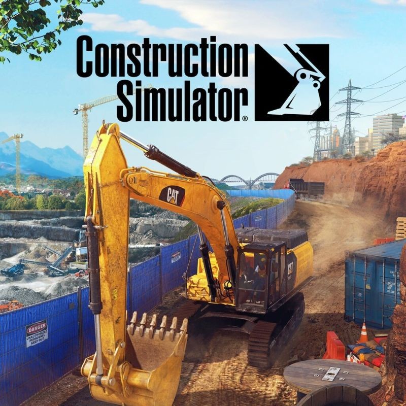 Portada oficial de Construction Simulator  PS4