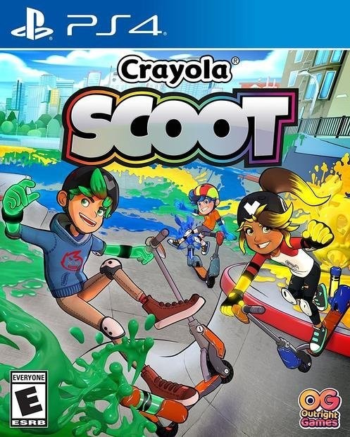 Portada oficial de Crayola Scoot  PS4