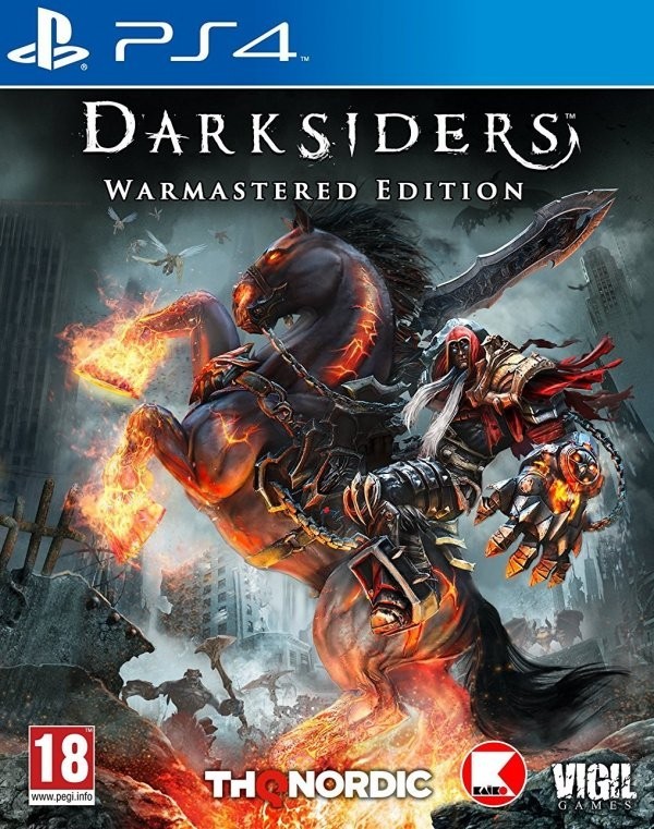 Portada oficial de Darksiders: Warmastered Edition  PS4