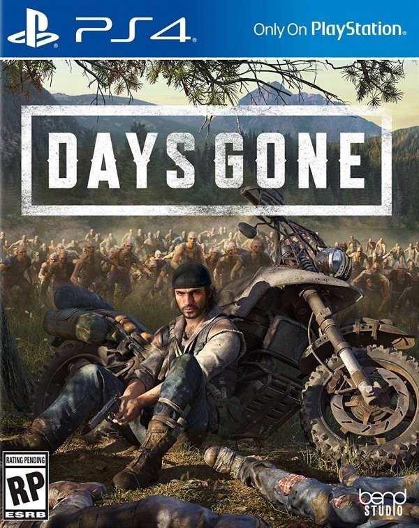 Portada oficial de Days Gone  PS4