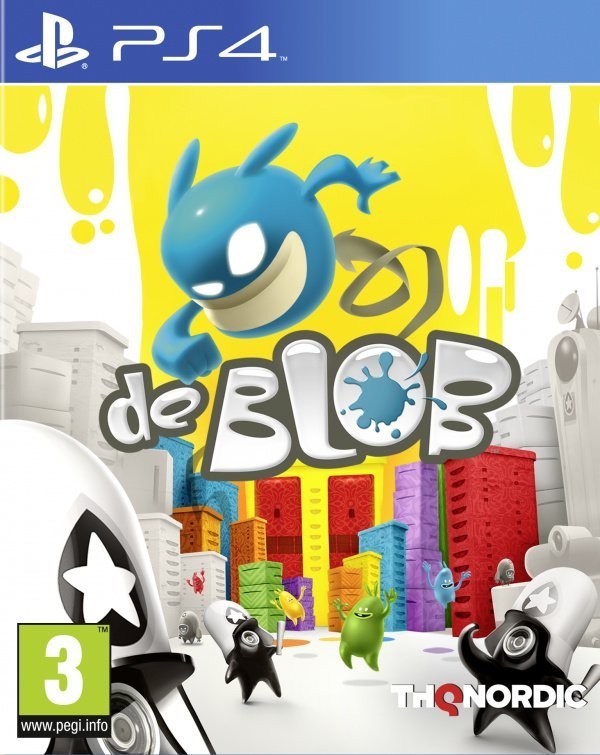Portada oficial de de Blob  PS4