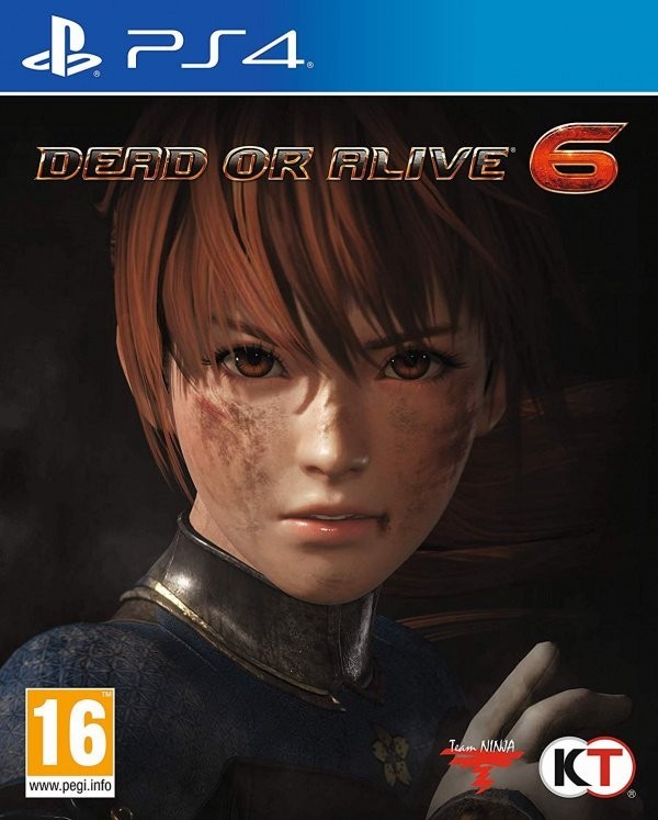Portada oficial de Dead or Alive 6  PS4