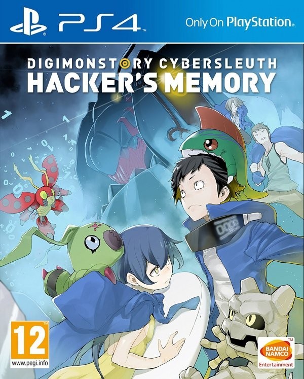 Portada oficial de Digimon Story: Cyber Sleuth - Hacker's Memory  PS4