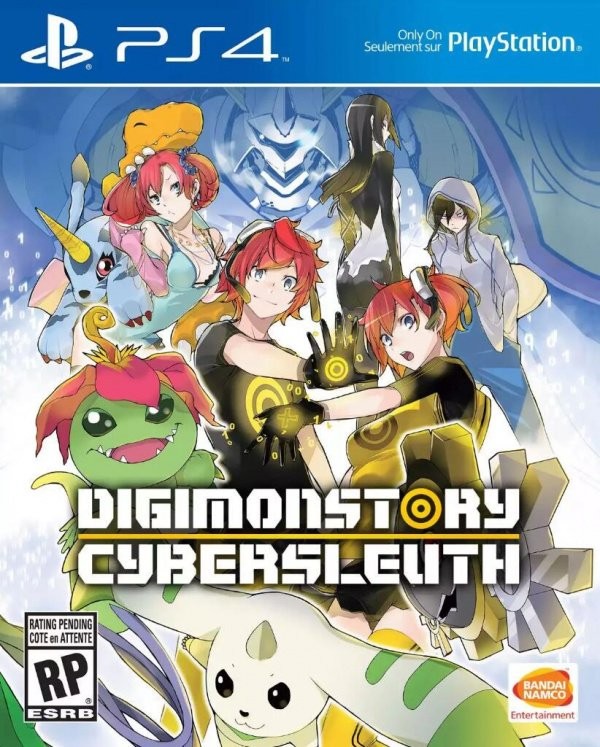 Portada oficial de Digimon Story: Cyber Sleuth  PS4