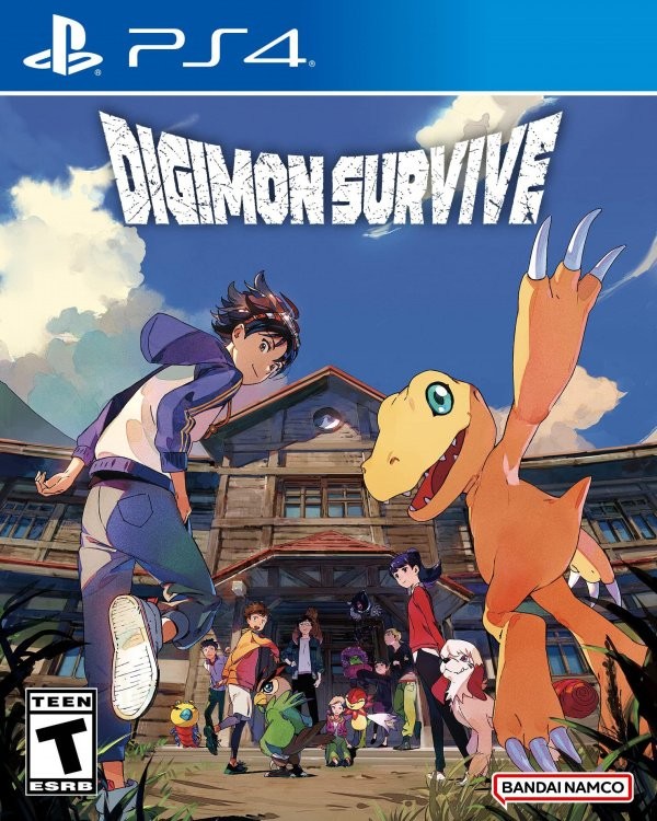 Portada oficial de Digimon Survive  PS4