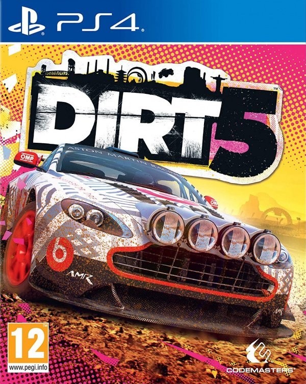 Portada oficial de DIRT 5  PS4