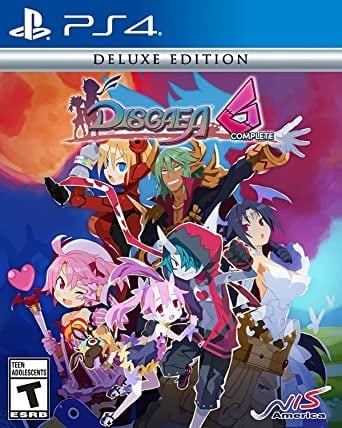 Portada oficial de Disgaea 6 Complete  PS4