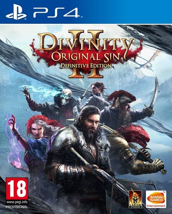 Portada oficial de Divinity: Original Sin II - Definitive Edition  PS4