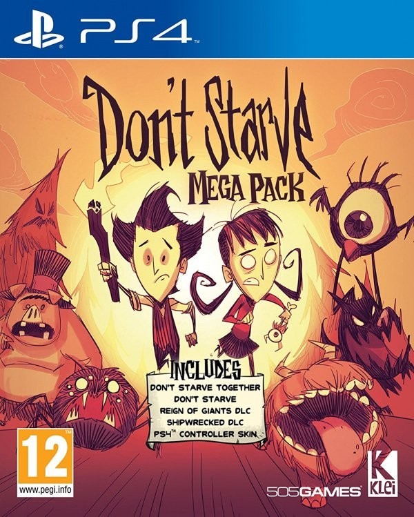 Portada oficial de Don't Starve Together  PS4