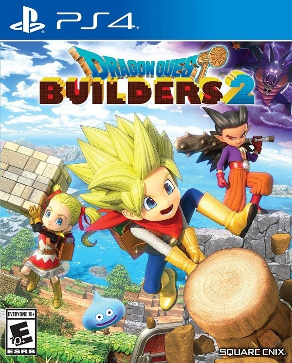 Portada oficial de Dragon Quest Builders 2  PS4