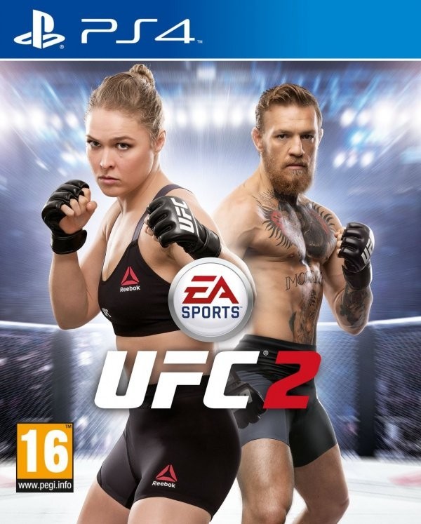Portada oficial de EA Sports UFC 2  PS4