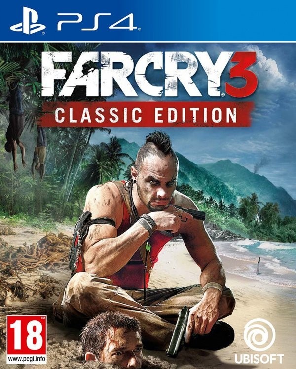 Portada oficial de Far Cry 3: Classic Edition  PS4