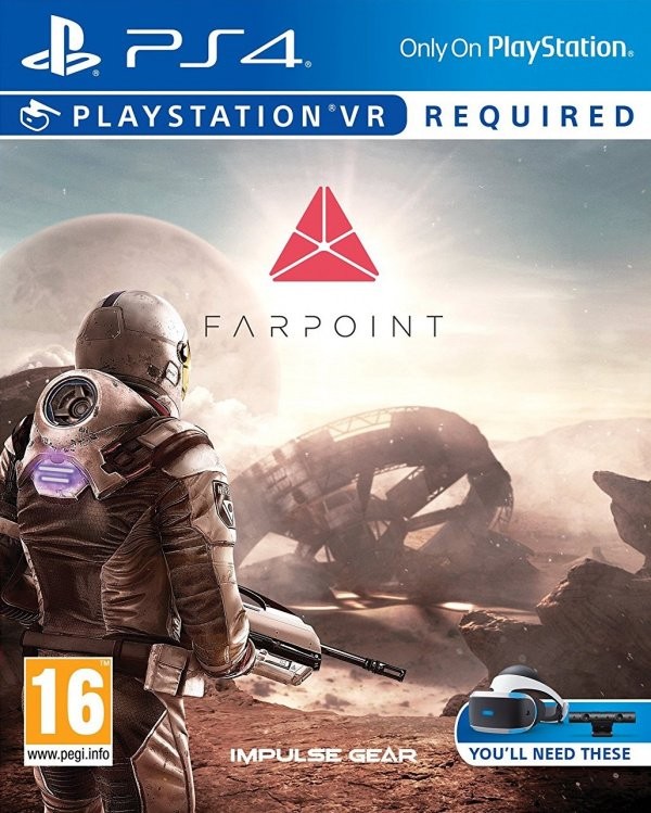 Portada oficial de Farpoint  PS4