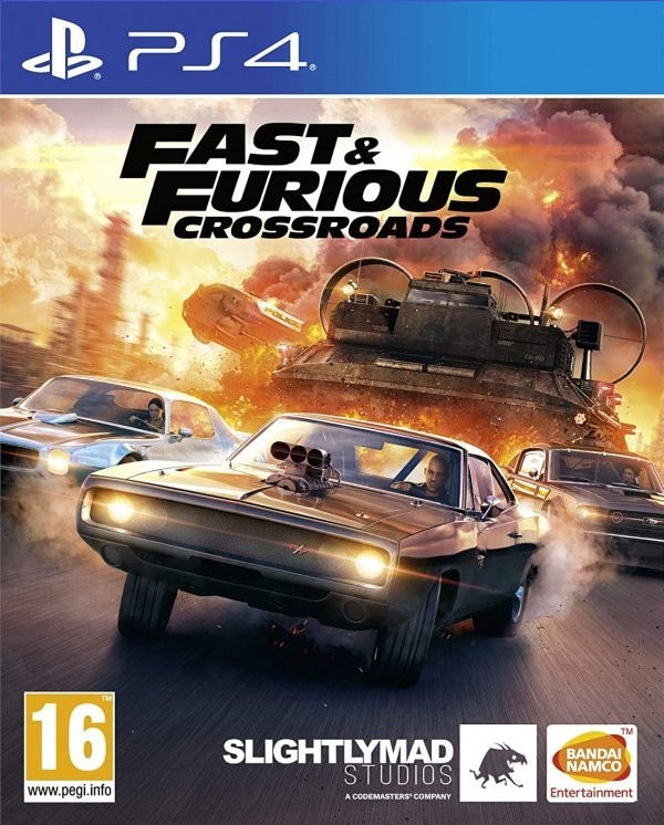Carátula Fast & Furious Crossroads  PS4