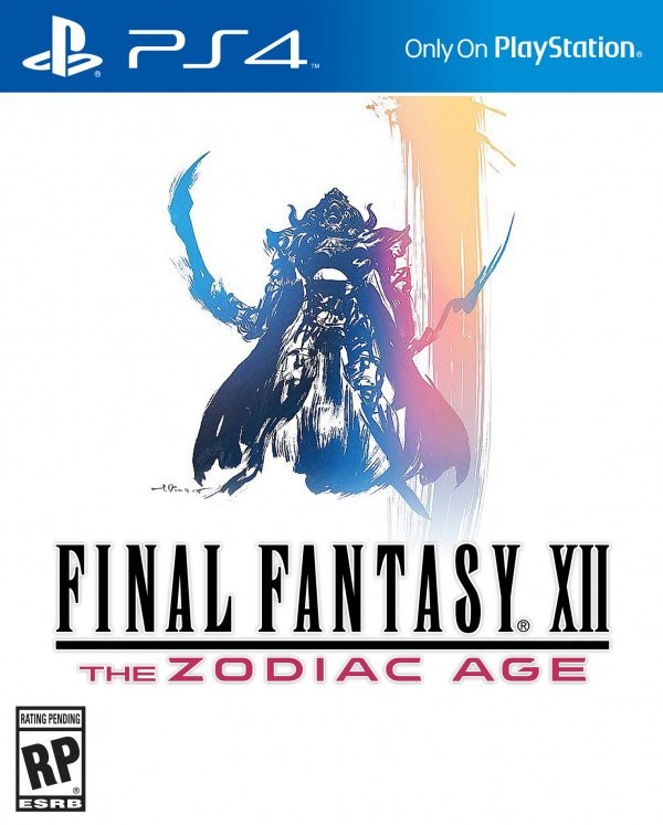 Portada oficial de Final Fantasy XII: The Zodiac Age  PS4