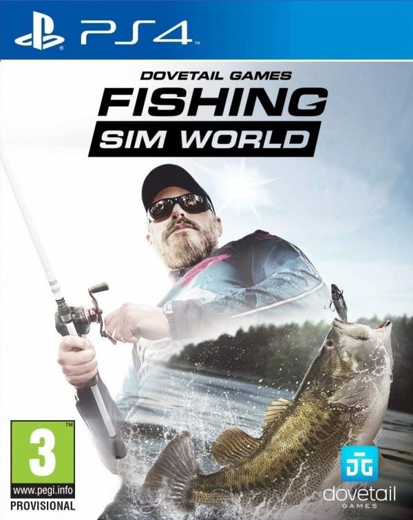 Portada oficial de Fishing Sim World  PS4
