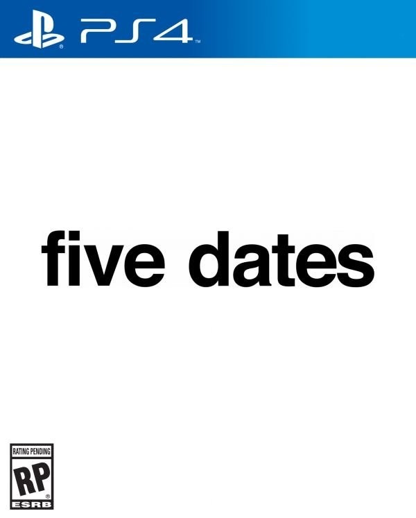 Portada oficial de Five Dates  PS4
