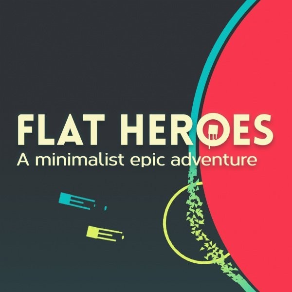 Portada oficial de Flat Heroes  PS4