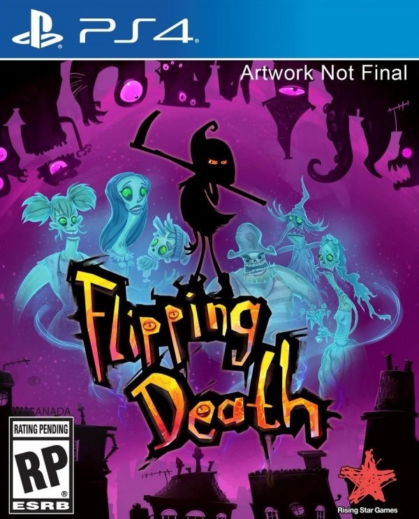 Portada oficial de Flipping Death  PS4