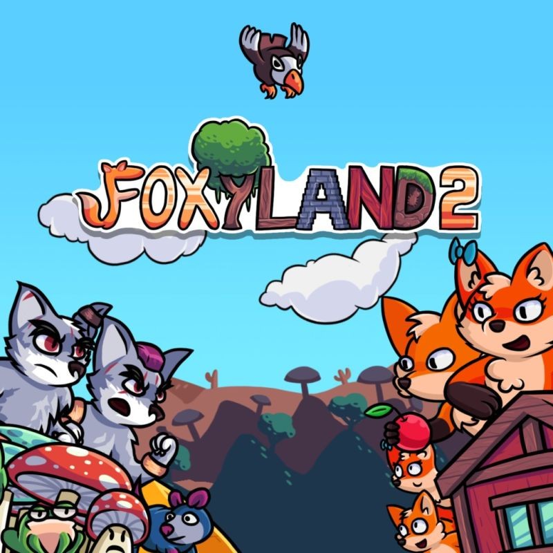 Portada oficial de FoxyLand 2  PS4
