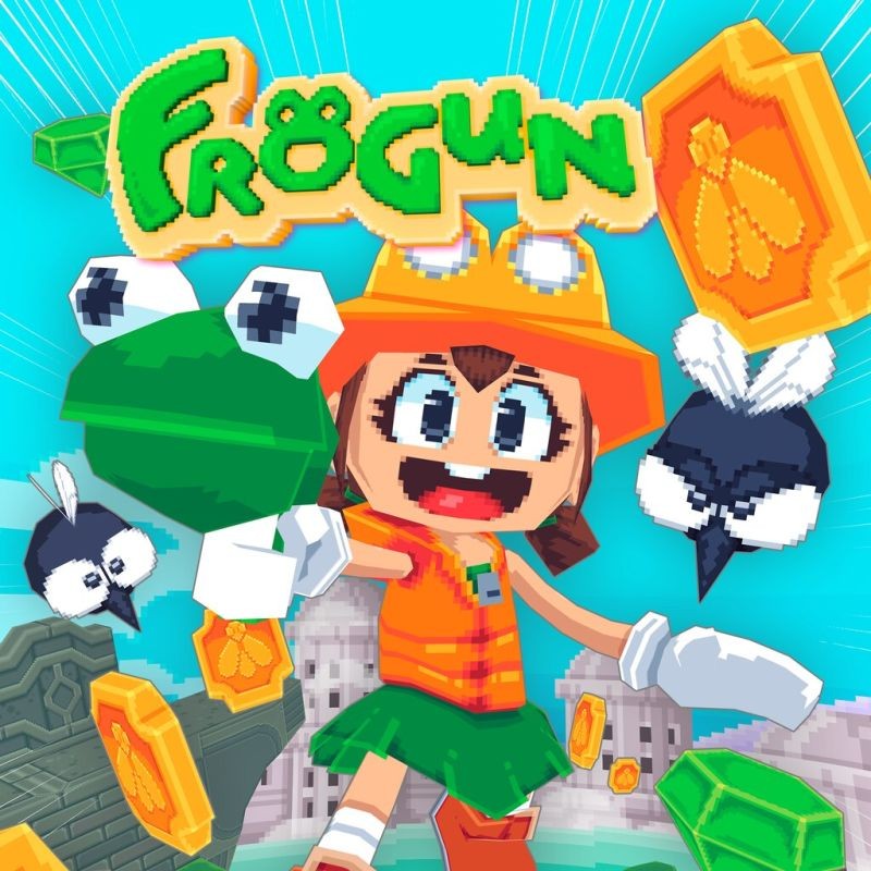 Portada oficial de Frogun  PS4