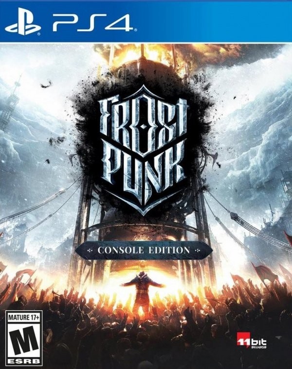 Portada oficial de Frostpunk  PS4