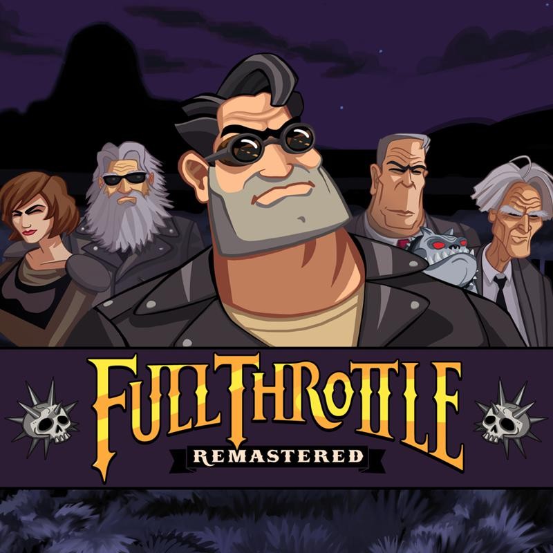 Carátula Full Throttle Remastered  PS4