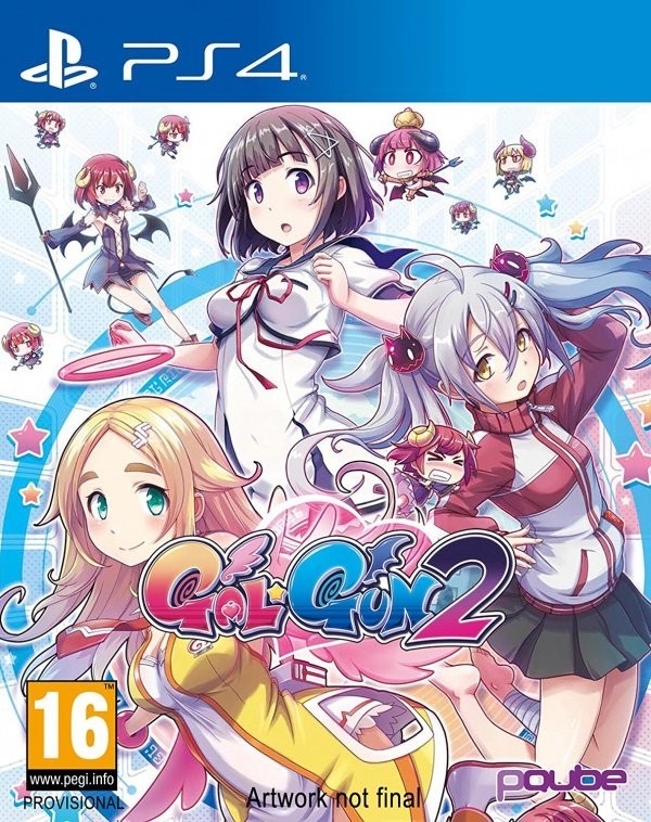 Portada oficial de Gal*Gun 2  PS4