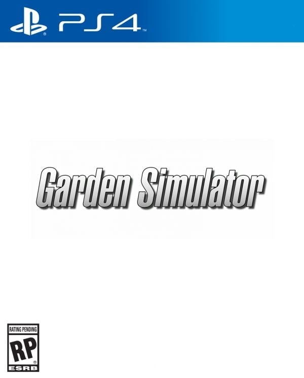 Portada oficial de Garden Simulator  PS4
