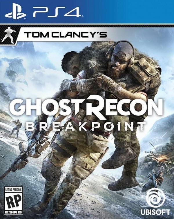 Portada oficial de Ghost Recon: Breakpoint  PS4