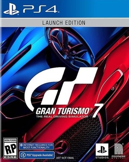Portada oficial de Gran Turismo 7  PS4