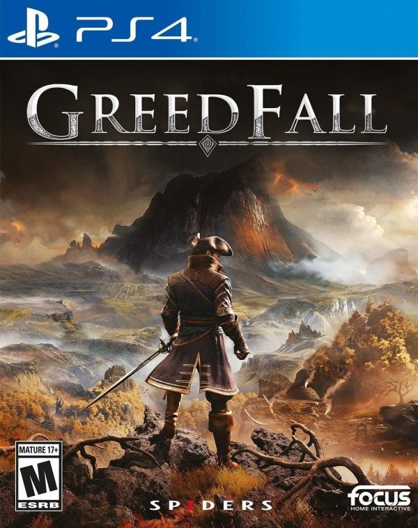 Portada oficial de GreedFall  PS4