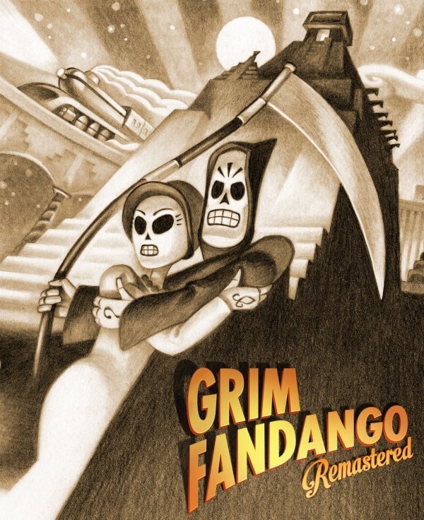 Portada oficial de Grim Fandango Remastered  PS4