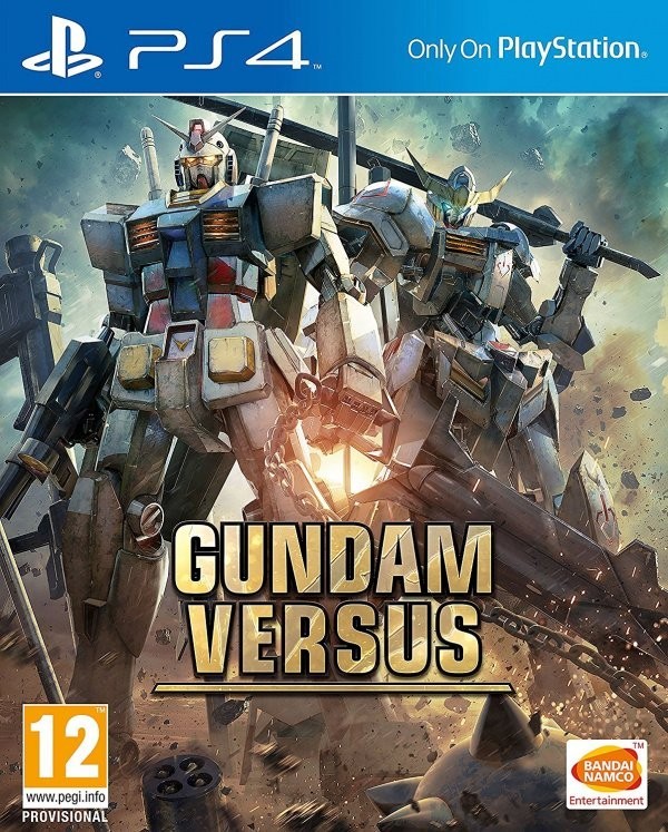 Portada oficial de Gundam Versus  PS4