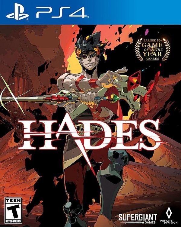 Carátula Hades  PS4