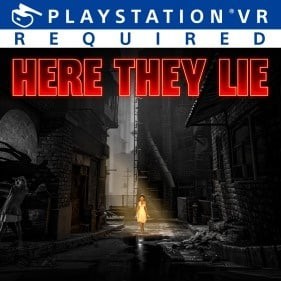 Portada oficial de Here They Lie  PS4