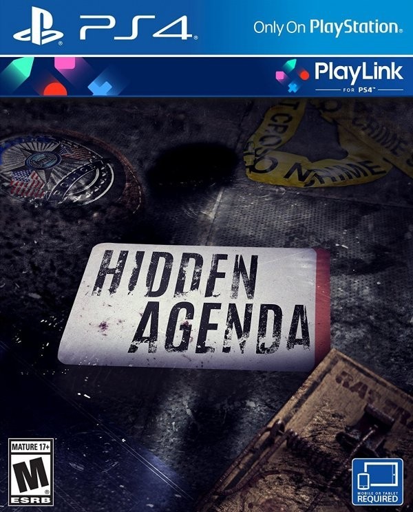 Portada oficial de Hidden Agenda  PS4