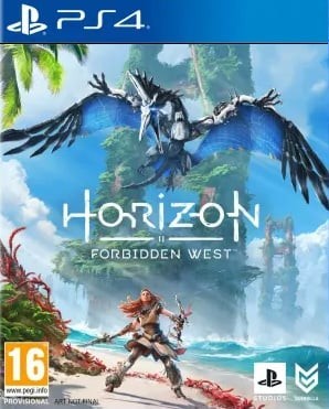 Portada oficial de Horizon Forbidden West  PS4