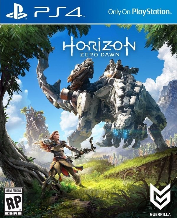Portada oficial de Horizon Zero Dawn  PS4