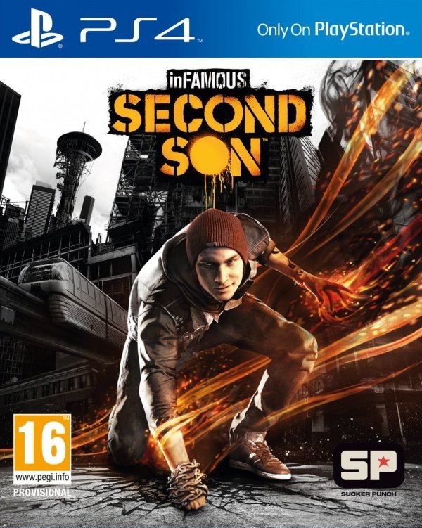 Portada oficial de inFAMOUS: Second Son  PS4