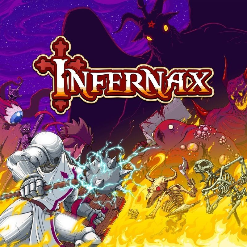 Portada oficial de Infernax  PS4