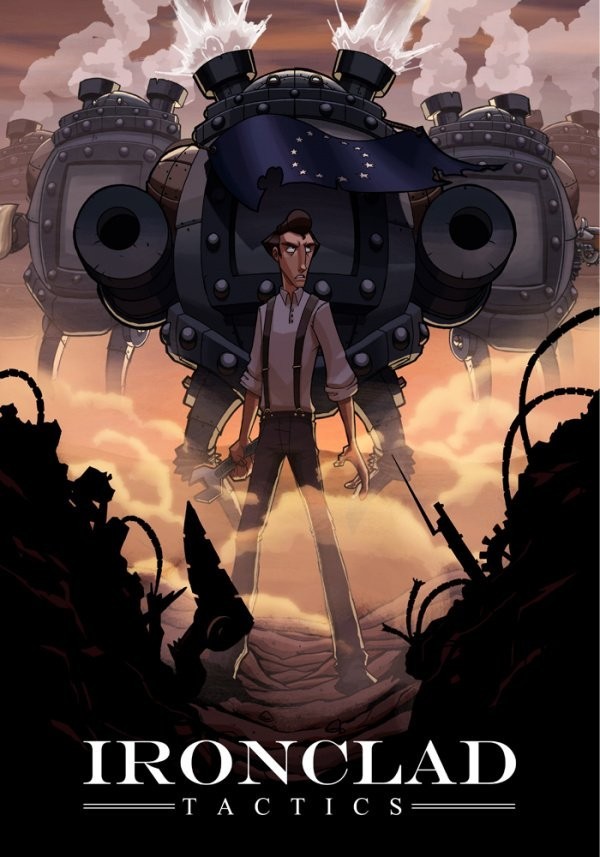 Portada oficial de Ironclad Tactics  PS4