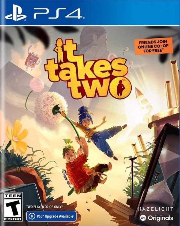 Portada oficial de It Takes Two  PS4