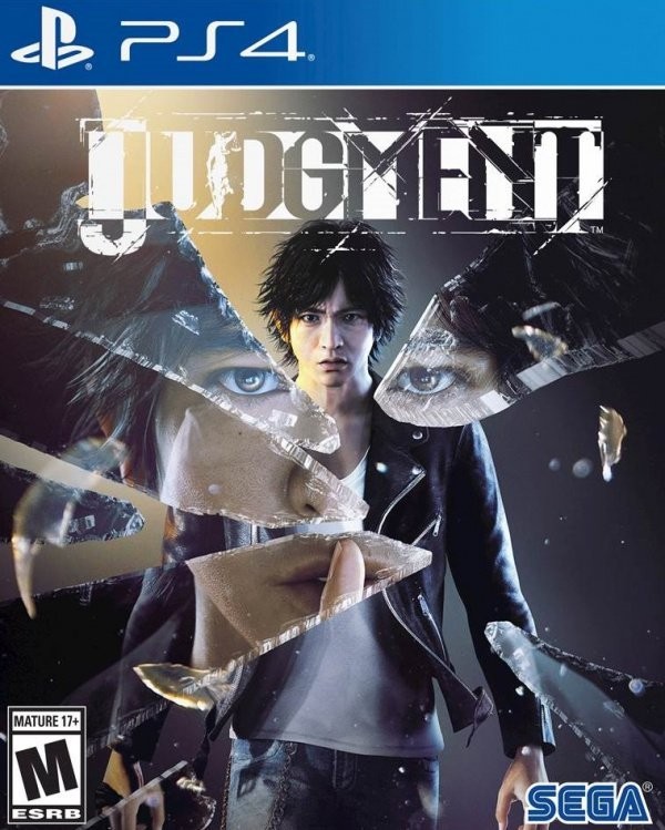 Portada oficial de Judgment  PS4