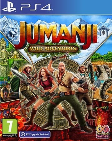 Portada oficial de JUMANJI: Wild Adventures  PS4